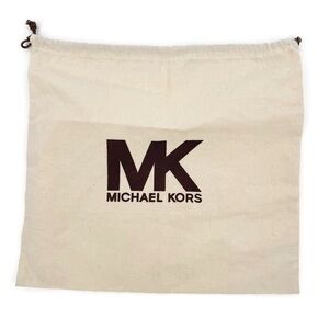MK Michael Kors Cream Drawstring Dust Bag‎ 14x16